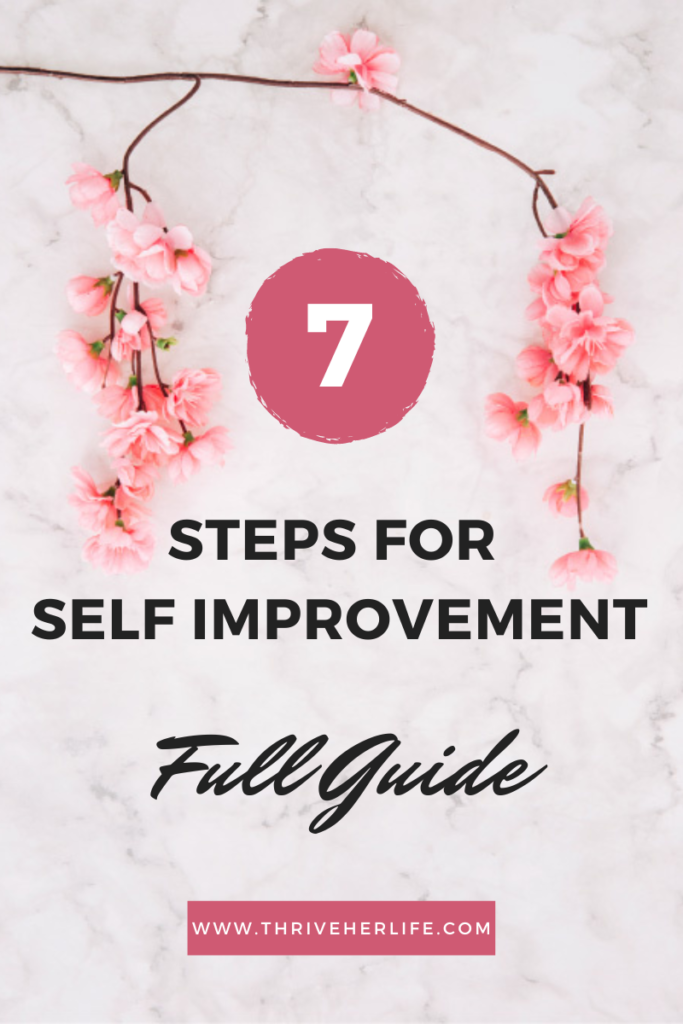 Steps for Self Improvement Guide