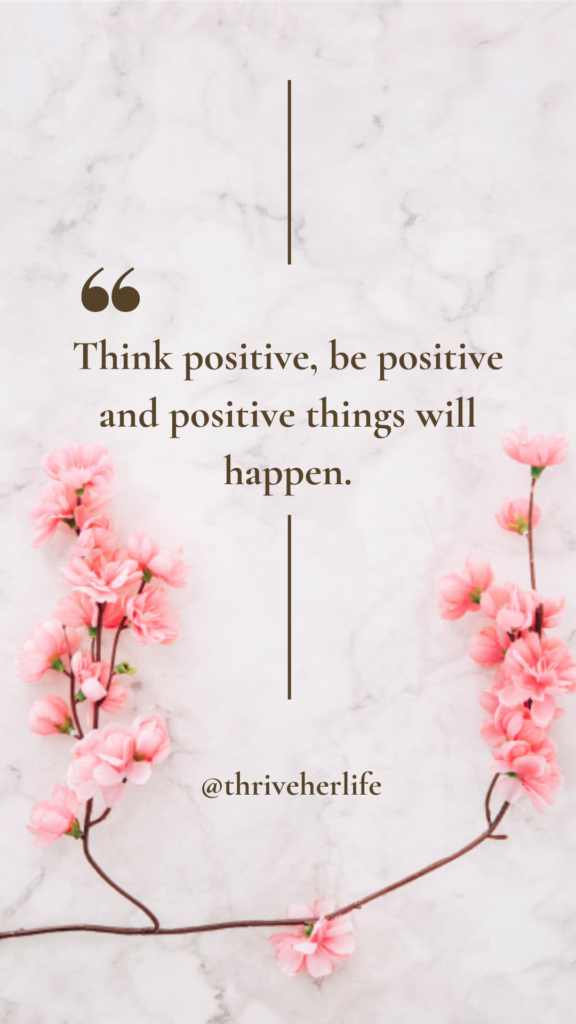 positive mindset quote